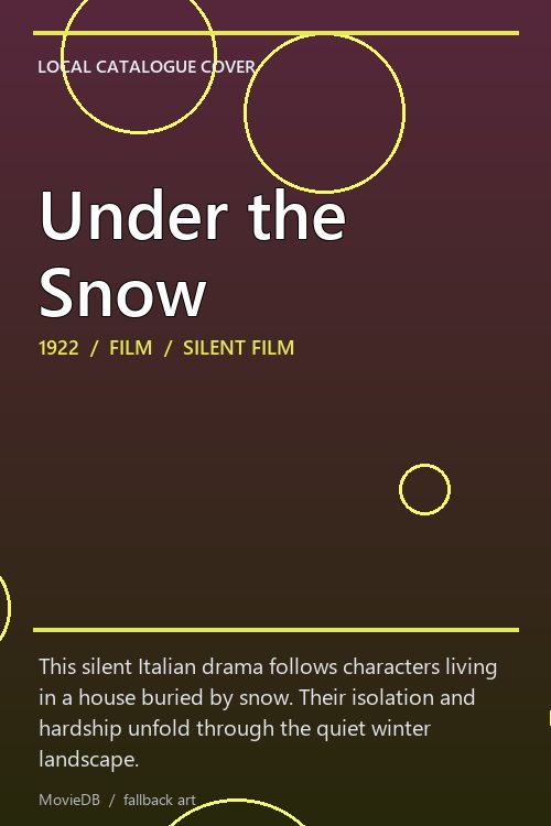 Under the Snow poster