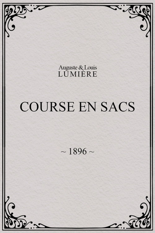 Course en sacs poster
