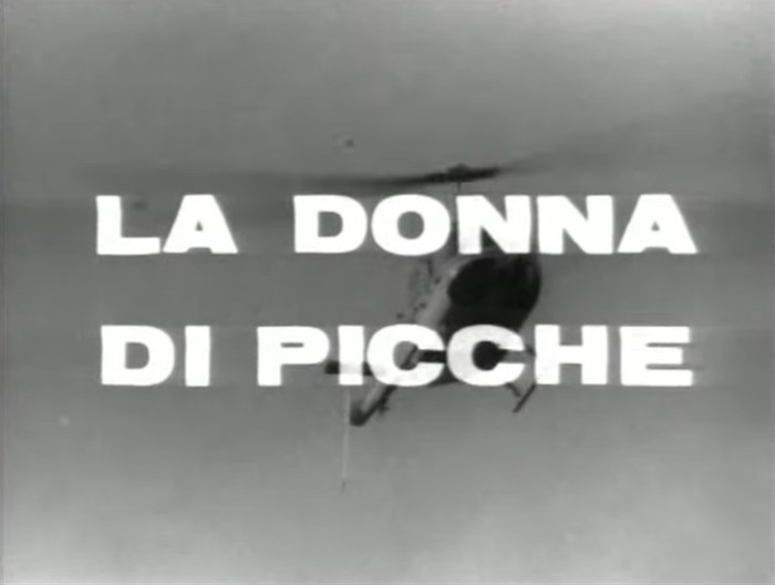 La donna di picche poster
