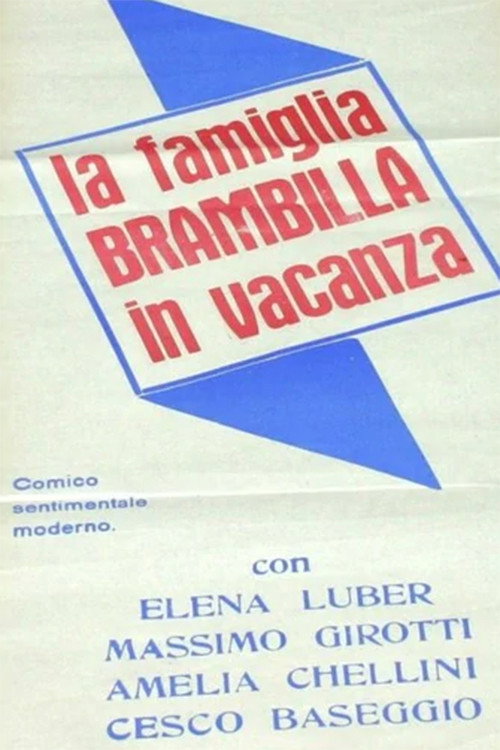 The Brambilla Family Go on Holiday poster
