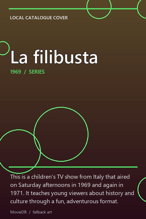 La filibusta poster