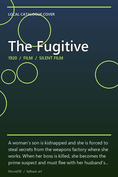 The Fugitive poster