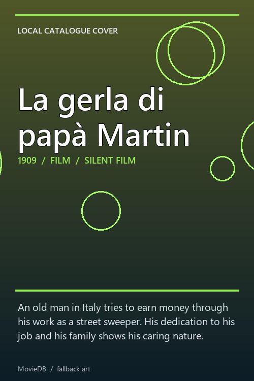 La gerla di papà Martin poster