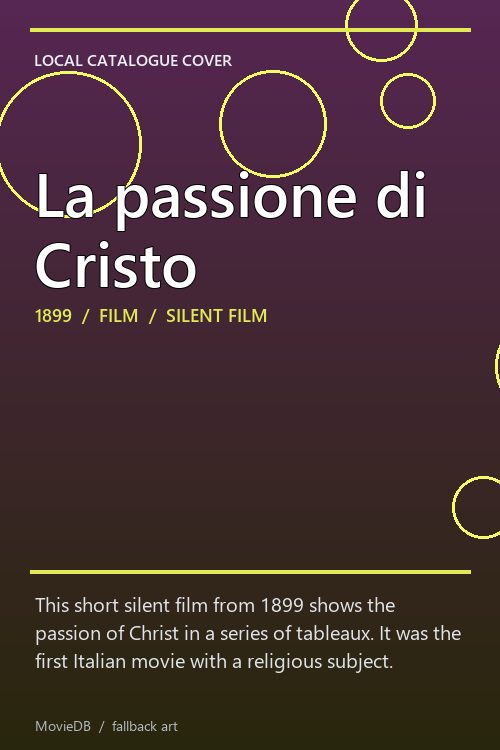 La passione di Cristo poster