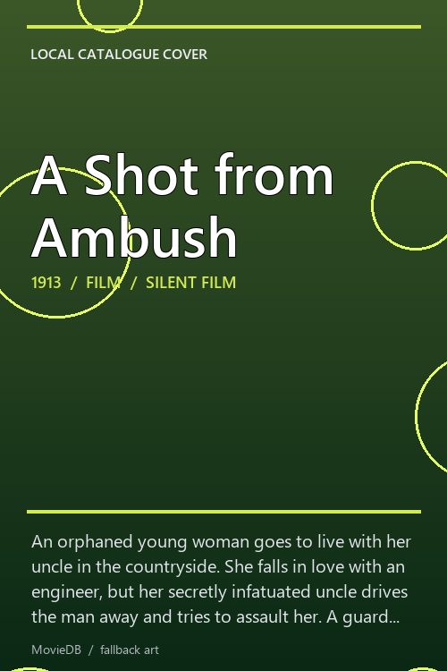 A Shot from Ambush poster