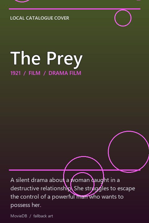 The Prey poster