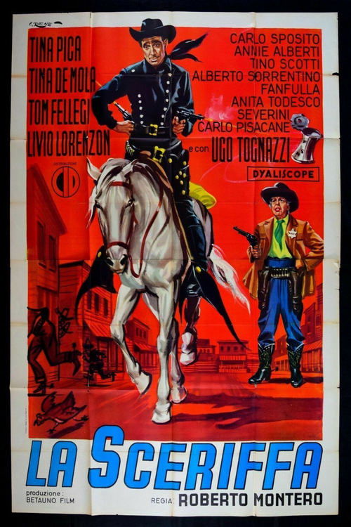 La sceriffa poster