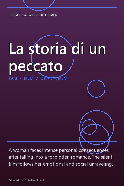 La storia di un peccato poster
