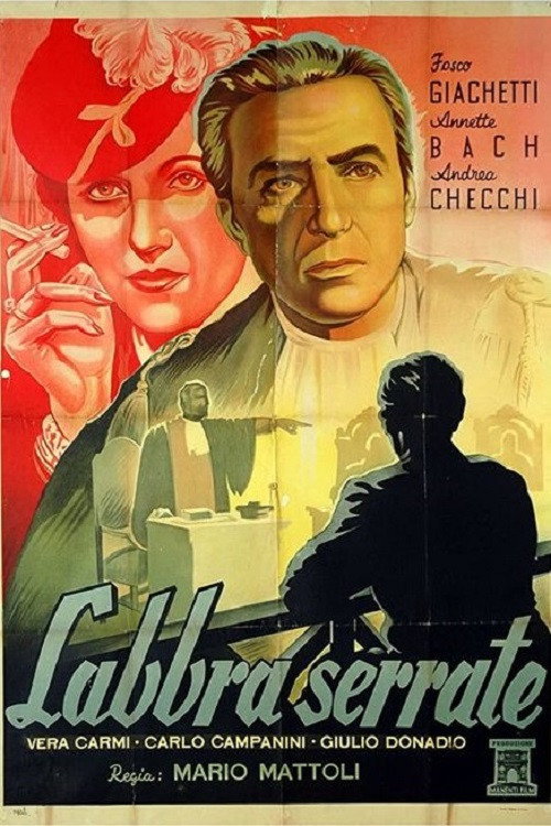 Labbra serrate poster