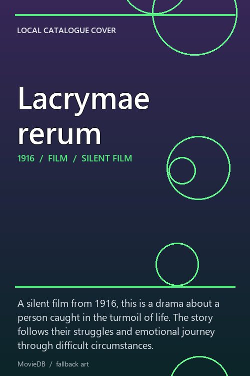 Lacrymae rerum poster