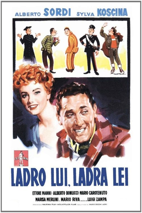 Ladro lui, ladra lei poster
