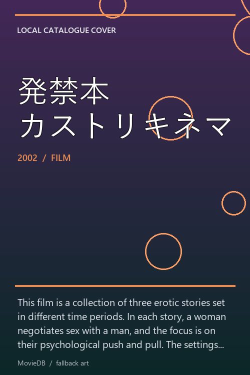 発禁本 カストリキネマ poster