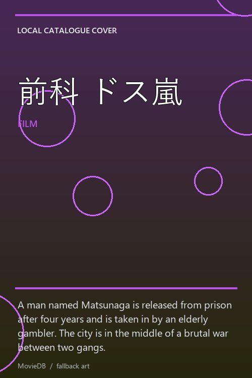 前科 ドス嵐 poster