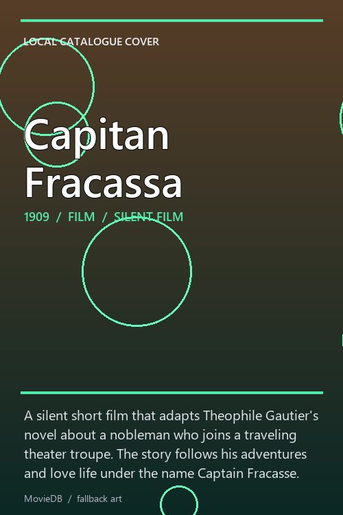 Capitan Fracassa poster