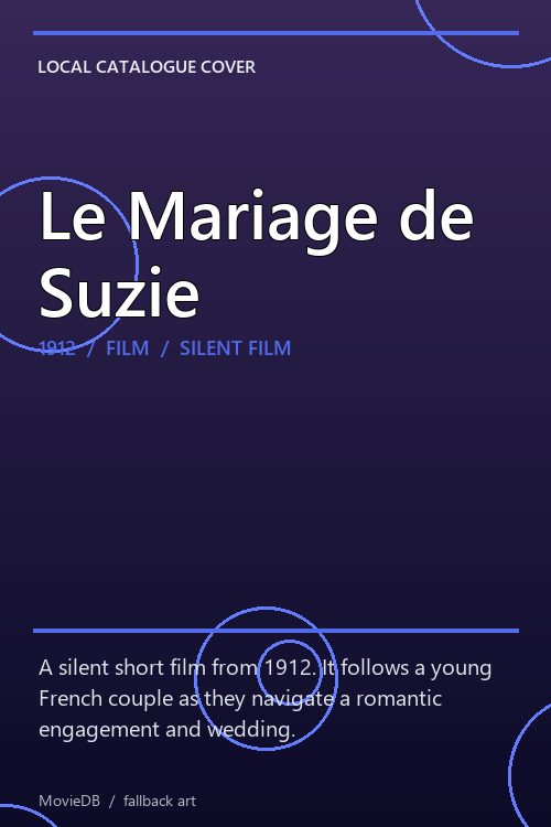 Le Mariage de Suzie poster