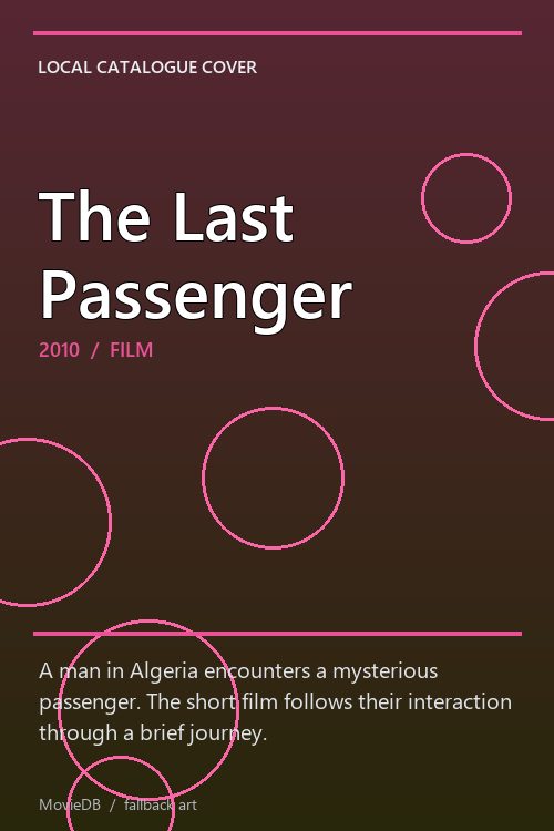 The Last Passenger poster