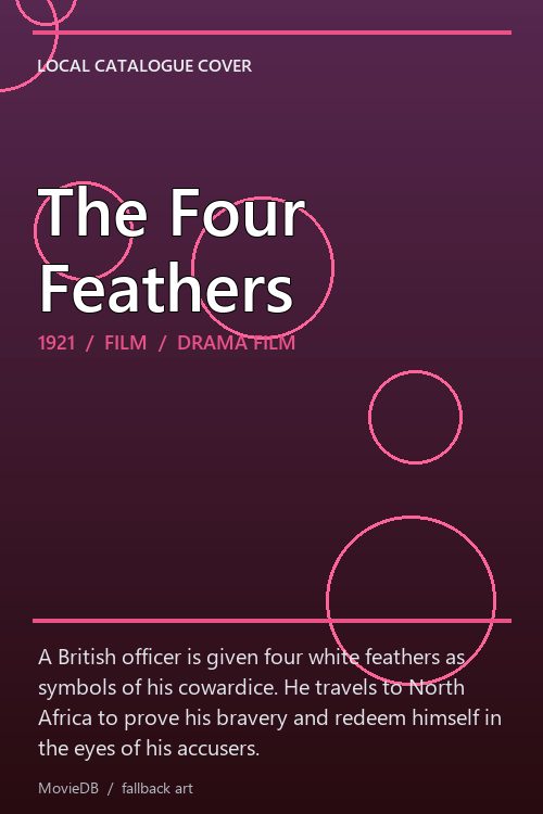 The Four Feathers poster