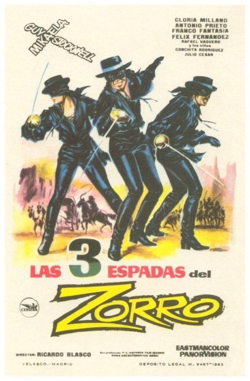 Three Swords of Zorro poster