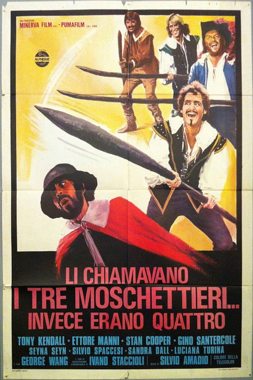 They Were Called Three Musketeers But They Were Four poster