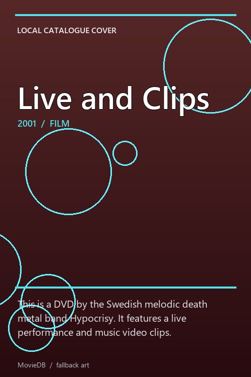 Live and Clips poster