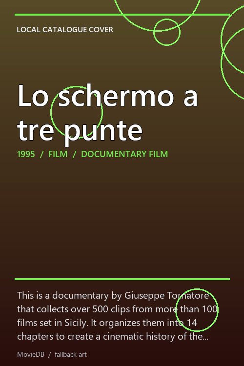 Lo schermo a tre punte poster