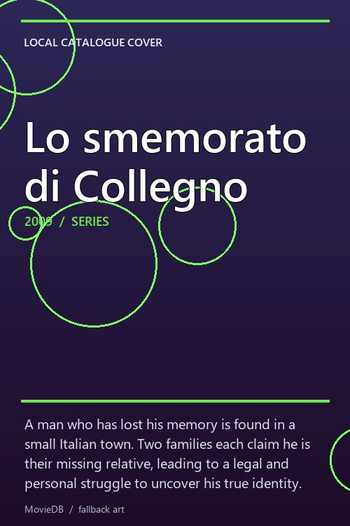 Lo smemorato di Collegno poster
