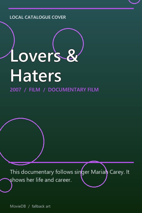 Lovers & Haters poster