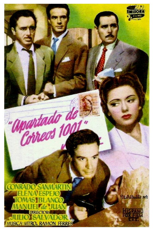 Apartado de correos 1001 poster