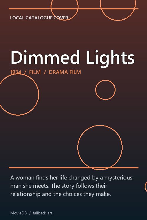 Dimmed Lights poster