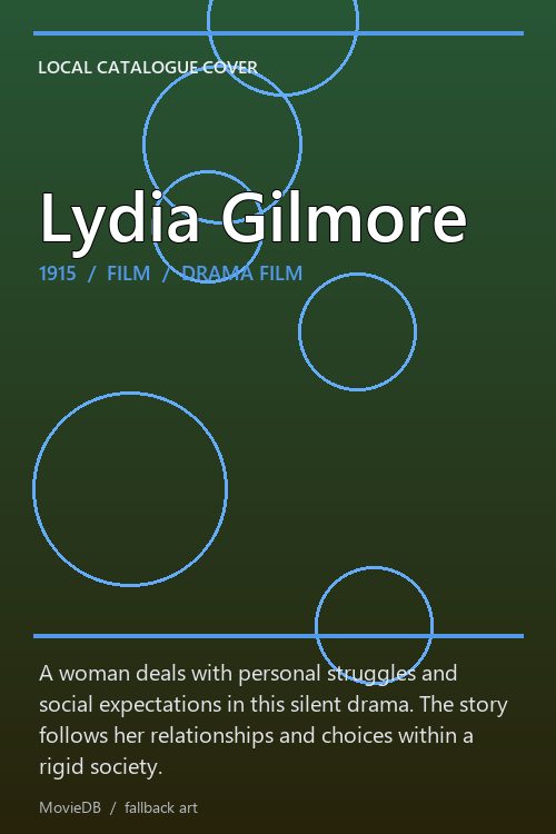 Lydia Gilmore poster