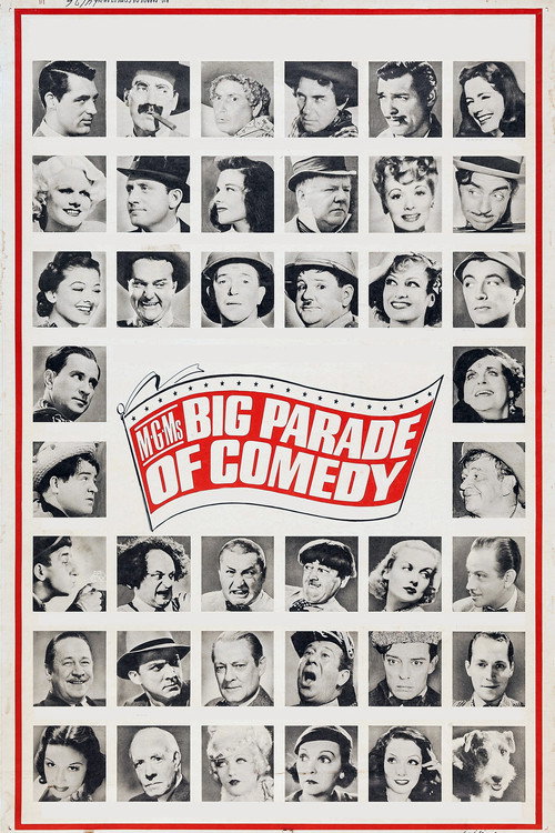 MGM's Big Parade of Comedy poster