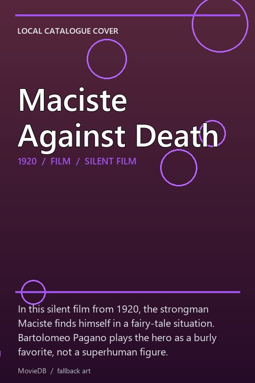 Maciste Against Death poster