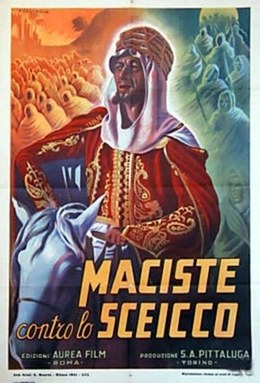 Maciste against the Sheik poster
