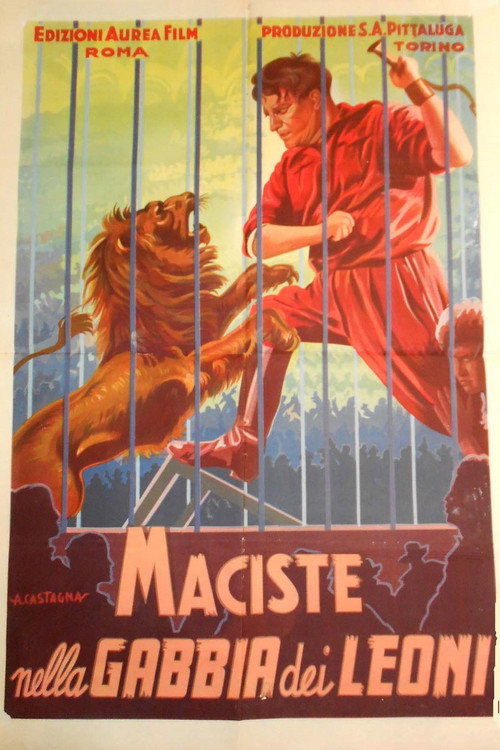 Maciste in the Lion's Cage poster