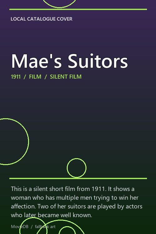 Mae's Suitors poster