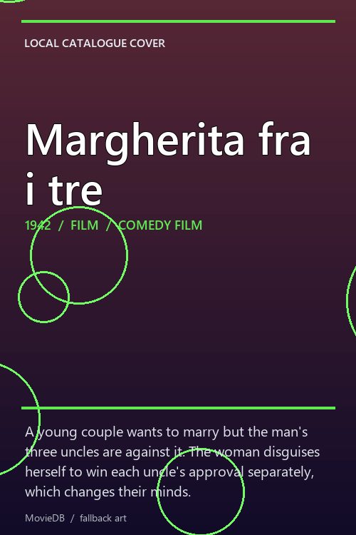 Margherita fra i tre poster