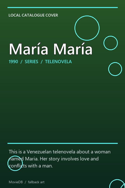 María María poster