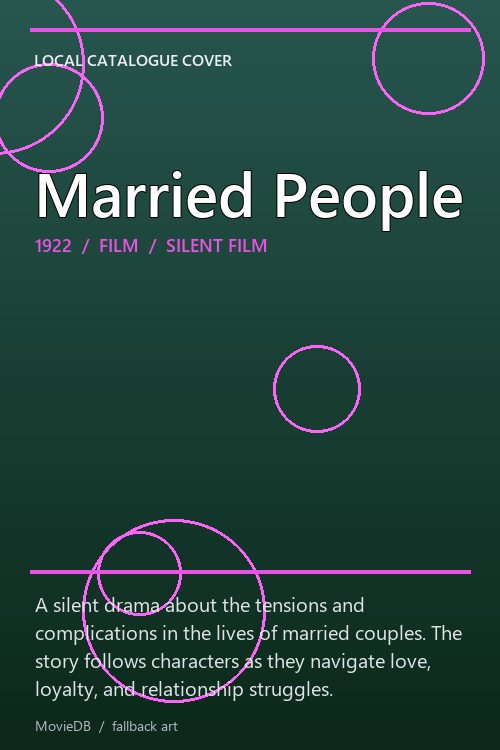 Married People poster