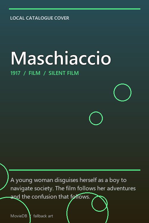 Maschiaccio poster