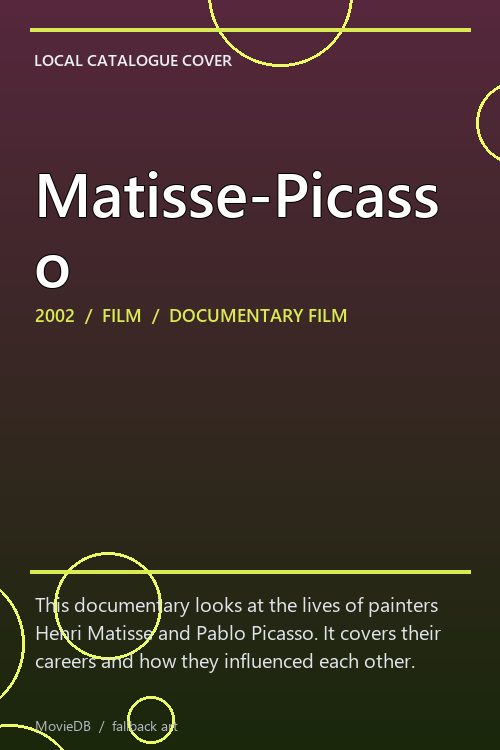 Matisse-Picasso poster
