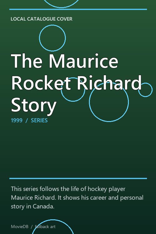 The Maurice Rocket Richard Story poster