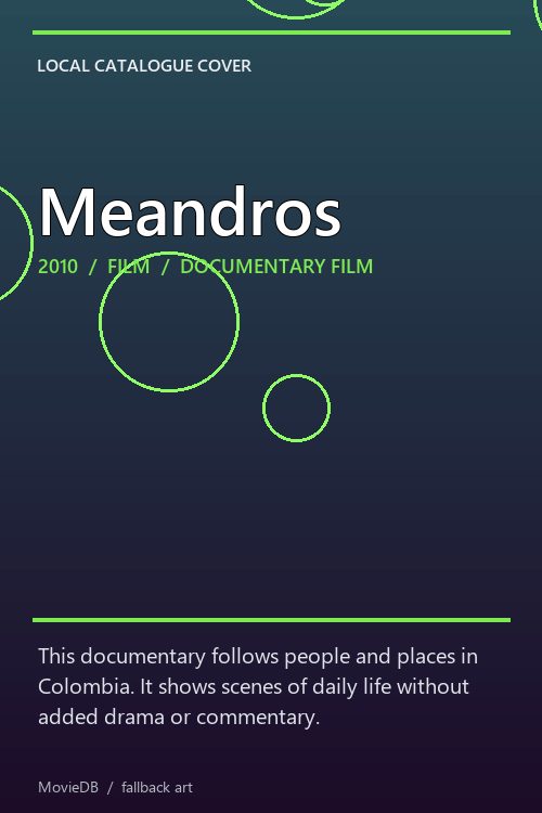 Meandros poster