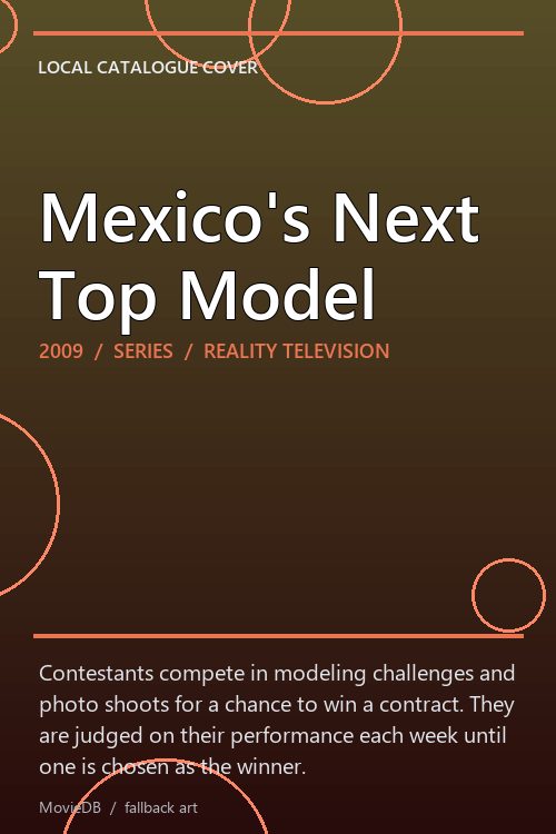 Mexico's Next Top Model poster