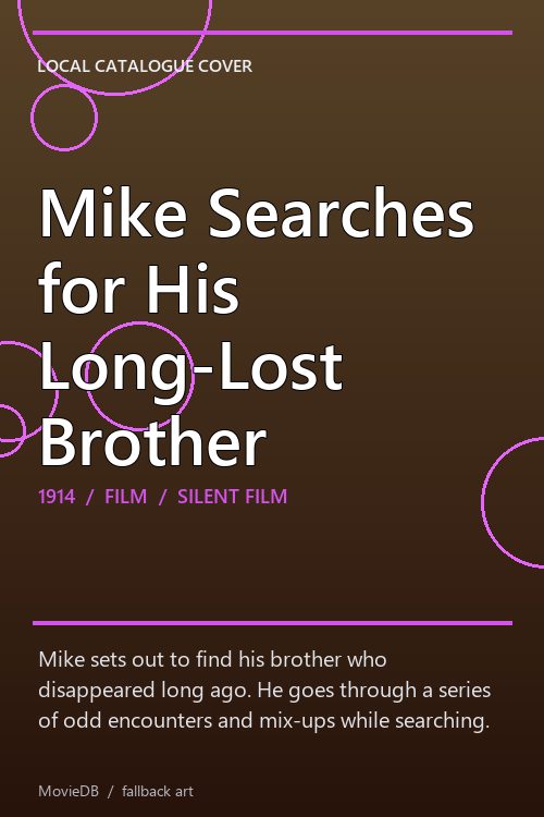 Mike Searches for His Long-Lost Brother poster
