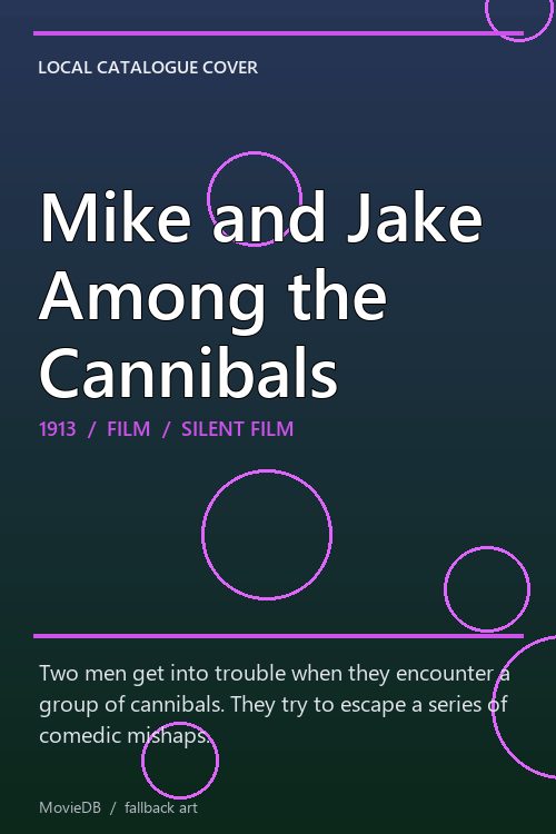 Mike and Jake Among the Cannibals poster