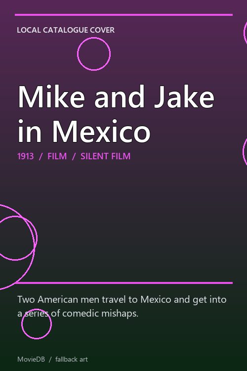 Mike and Jake in Mexico poster