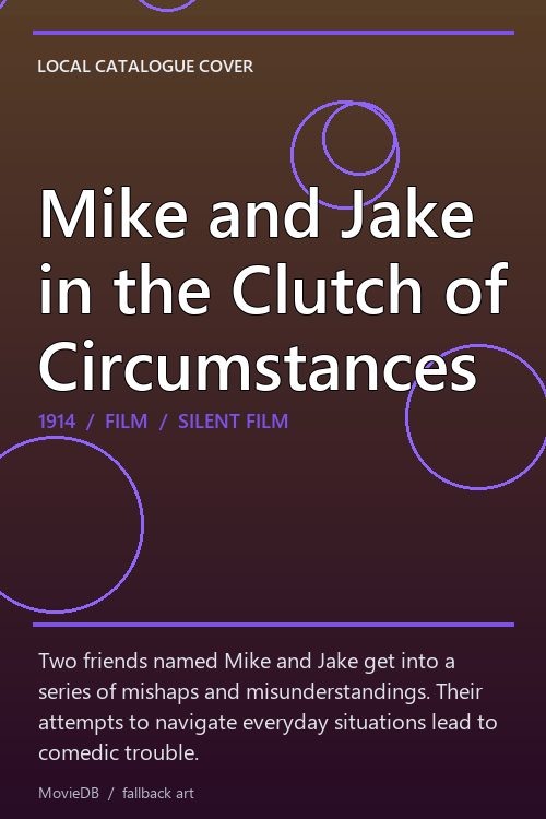 Mike and Jake in the Clutch of Circumstances poster