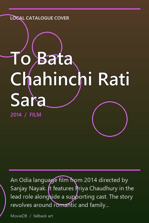 To Bata Chahinchi Rati Sara poster