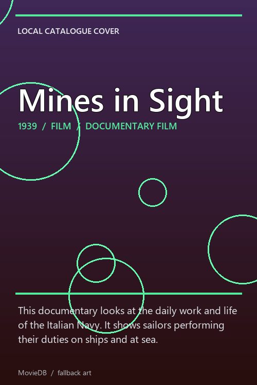 Mines in Sight poster