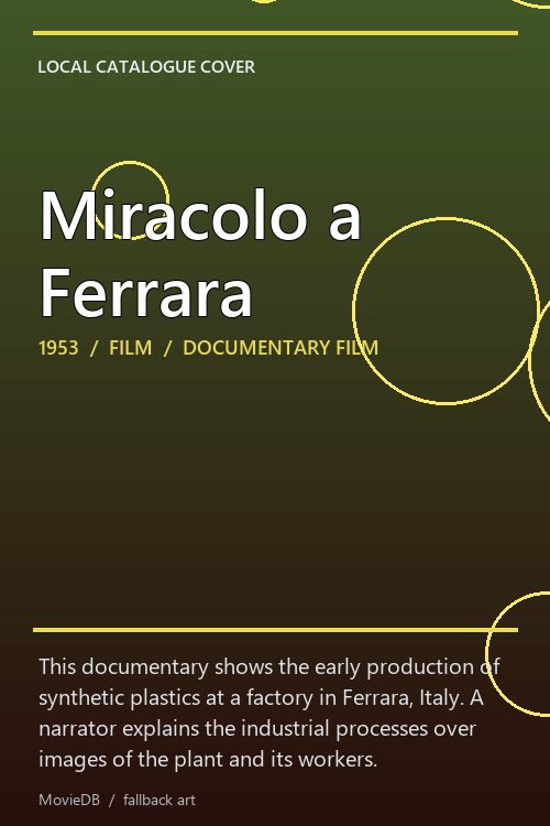 Miracolo a Ferrara poster